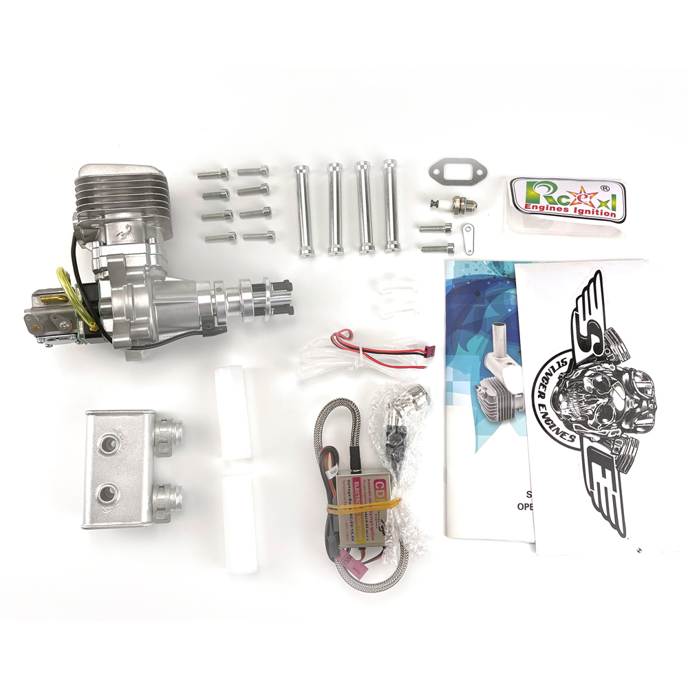 Motorcycle Cylinder - Brand RCGF Stinger 35CC RE Engine