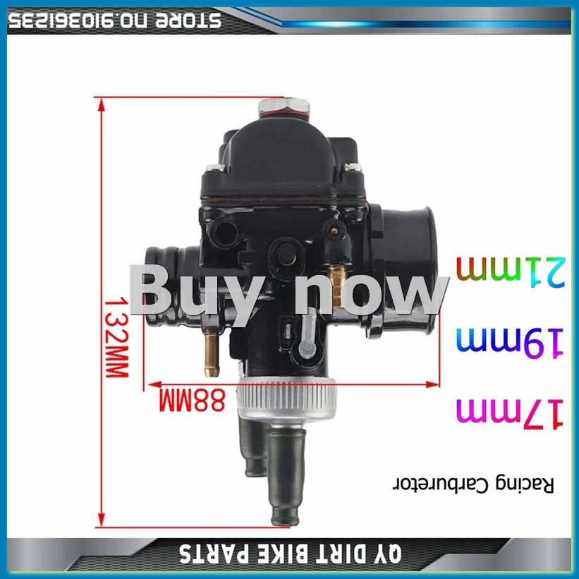 Motorcycle Carburetor - Motorcycle Carburetor PHBG 21MM AD Carburetor