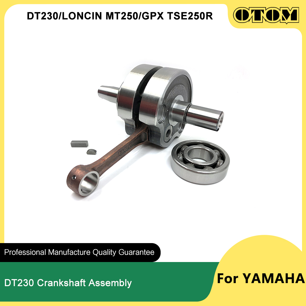 OTOM DT230 MT250 Motorcycle Cr - đánh giá và giá Motorcycle Crankshaft
