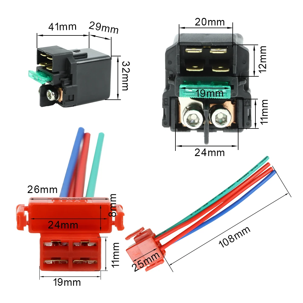Đầu Khò Lửa Công Tắc Khởi Động - đánh giá và giá Motorcycle Starter Motor
