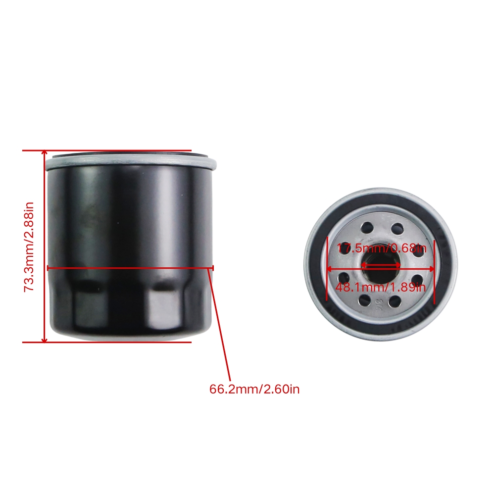 Oil Filter Replace 49065‑0724  - đánh giá và giá Motorcycle Oil Filter